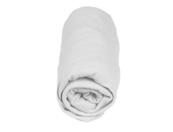 Drap housse Bambou BLANC 90x140-0