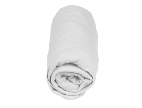 Drap housse Bambou BLANC 90x140-0