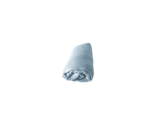 Drap housse Bambou 90×140 cm bleu