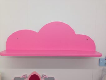 Etagère nuage Altéa rose