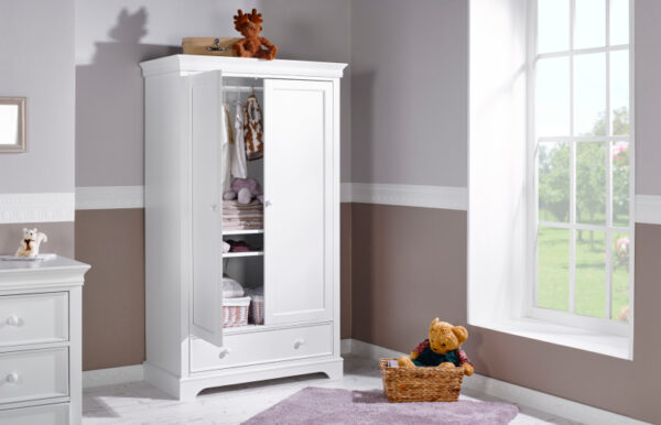 Armoire Mel 2 portes 1 tiroir ouverte