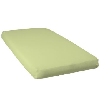 Drap housse Coton vert 70×140 cm