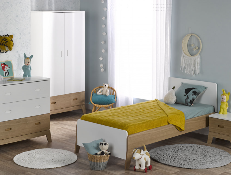 Chambre complète enfant Archipel avec sommier compris - Morgaëlla