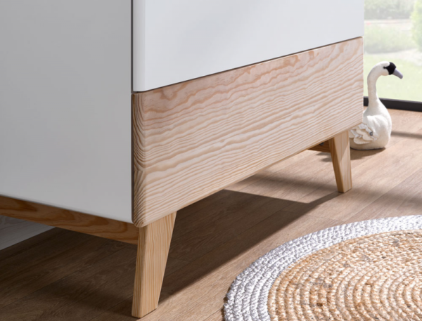 Commode Equilibre blanc/bois – Image 2