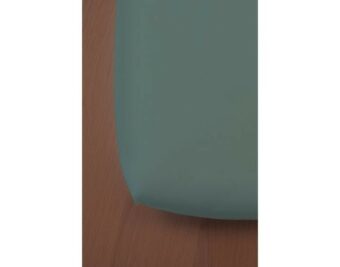 Drap housse GREEN CLIM bleu vintage 60×120 cm
