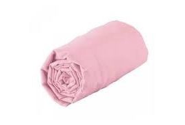 Drap Housse bambou 90×190/200 cm rose