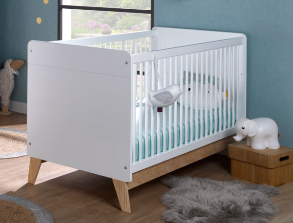 Lit bébé évolutif Equilibre 70x140 cm + Matelas – Image 3
