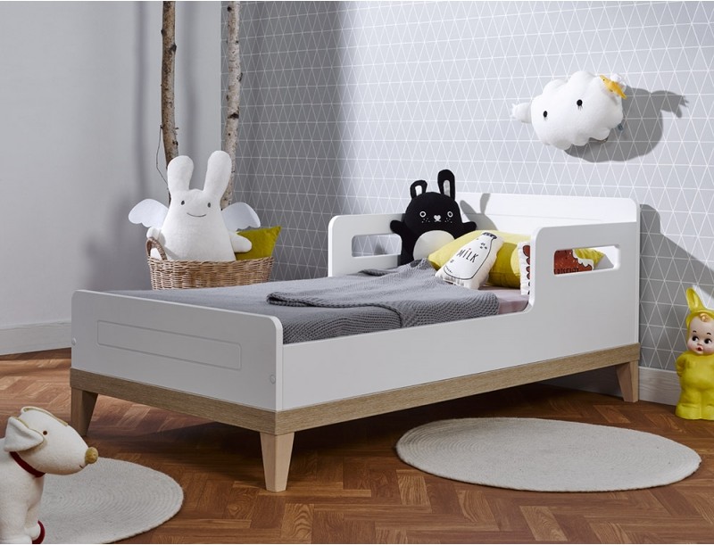 Chambres Enfants Complètes Blanc & Hêtre, Made in France