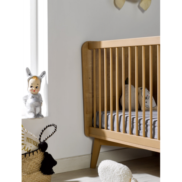 Lit bébé évolutif Caprice 70x140 cm + Matelas – Image 3
