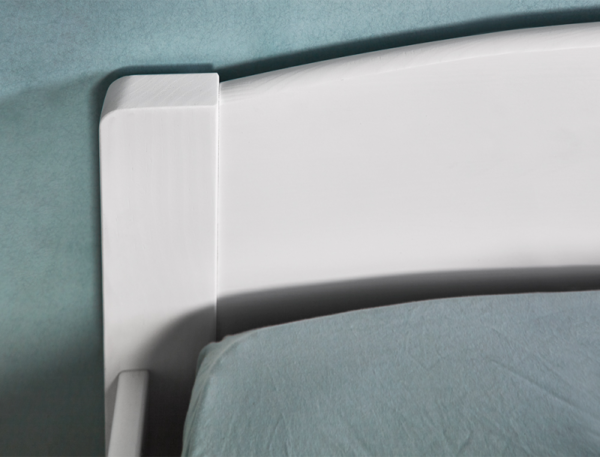 Lit enfant Opale pin massif blanc 90x200 cm – Image 4