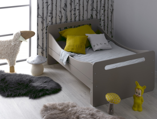 Lit enfant évolutif Féroé lin + Tiroir & Matelas – Image 3