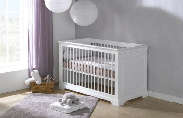 Lit bébé MEL 70x140 cm + Matelas – Image 2