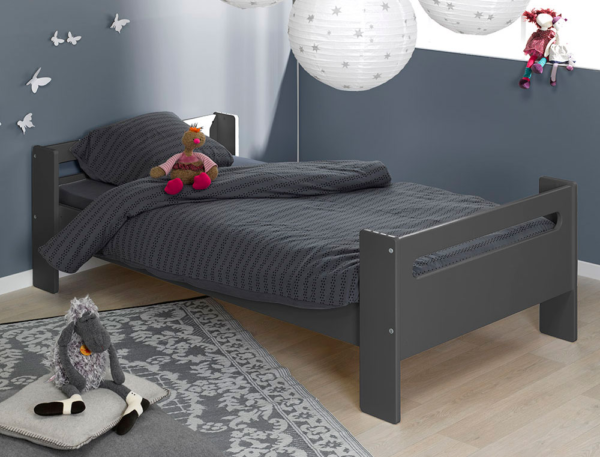 Lit mezzanine London anthracite 90x190 cm + Matelas – Image 4