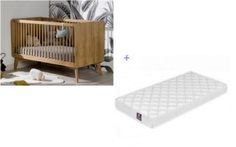 Lit bébé évolutif Caprice 70×140 cm + Matelas