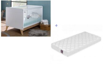 Pack lit combiné Ecrin avec tiroir et matelas couffin uniquement