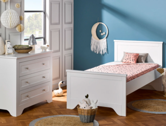 Mini chambre enfant Occitane 90×190 cm avec sommier compris