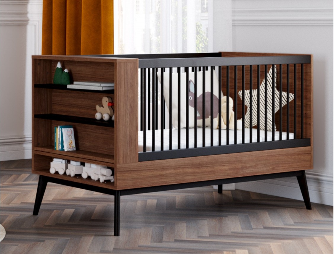 Le lit bébé évolutif combiné Calisson : 3 lits en 1 et une commode à langer