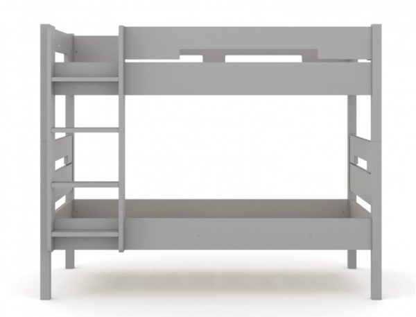 Lit superposé Milo gris 90x190 cm – Image 2