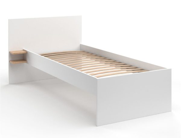 Lit gigogne Milor blanc 90x190 cm – Image 3